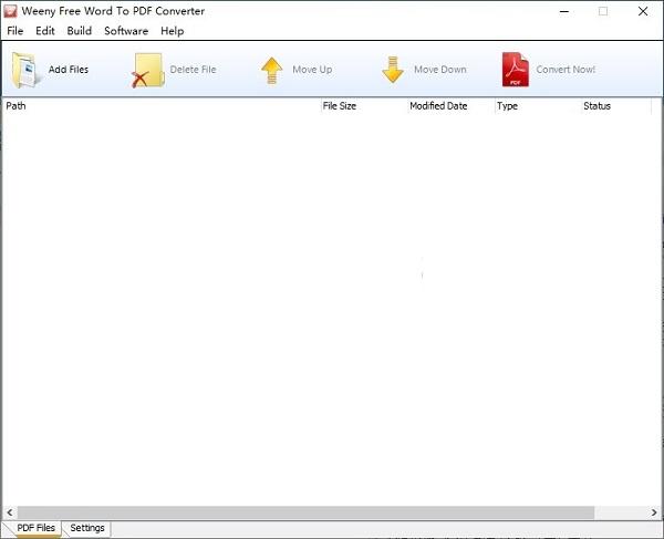 Weeny Free Word to PDF Converter