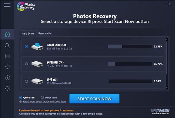 Photos recovery