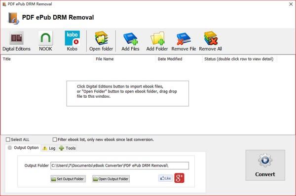PDF ePub DRM Removal