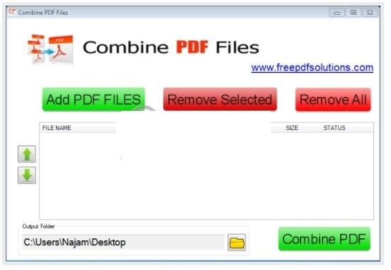 Combine PDF Files