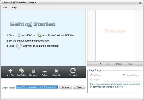 4Easysoft PDF to ePub Creator