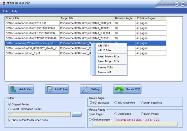 PDFdu Rotate PDF