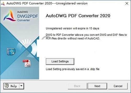 AutoDWG PDF Converter 2020