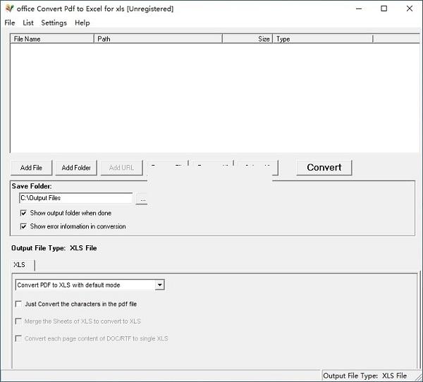 office Convert Pdf to Excel for xls