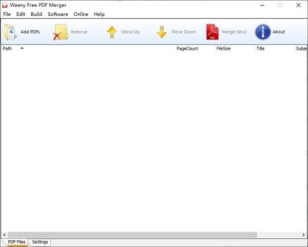 Weeny Free PDF Merger