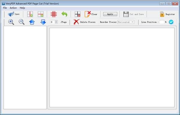 VeryPDF Advanced PDF Page Cut