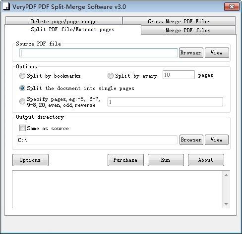 VeryPDF PDF Split-Merge