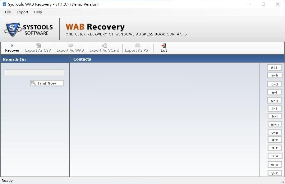 SysTools WAB Recovery