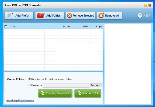 Free PDF to PNG Converter