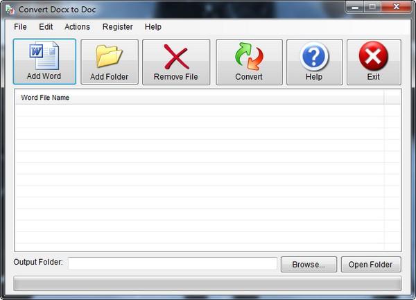 Convert Docx to Dox