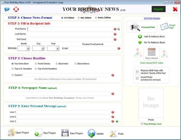 Your Birthday News