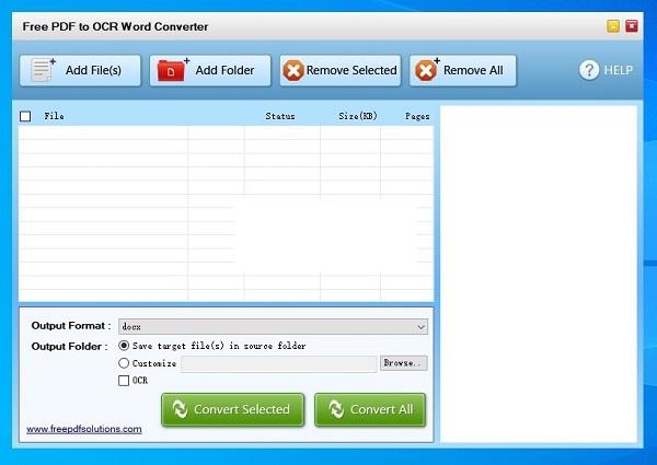 Free PDF to OCR Word Converter