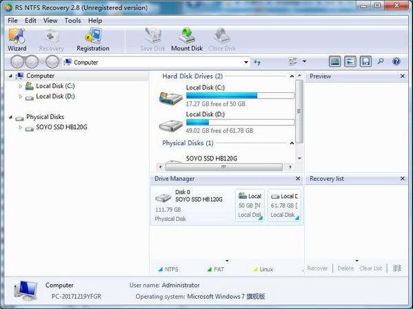 RS NTFS Recovery