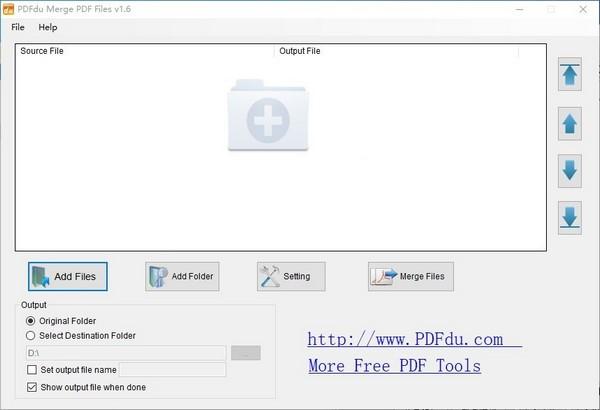 PDFdu Merge PDF Files