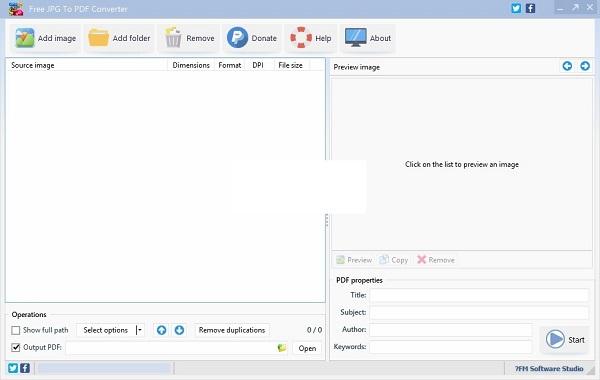 FM JPG To PDF Converter Free