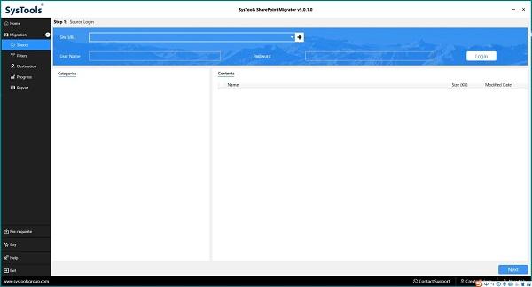 SysTools SharePoint Migrator