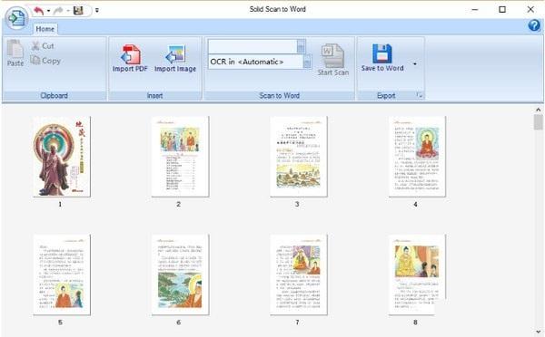 Solid Scan to word