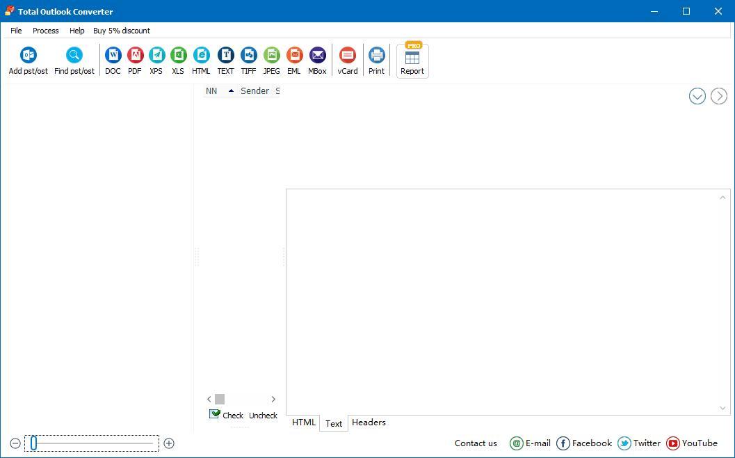Total Outlook Converter