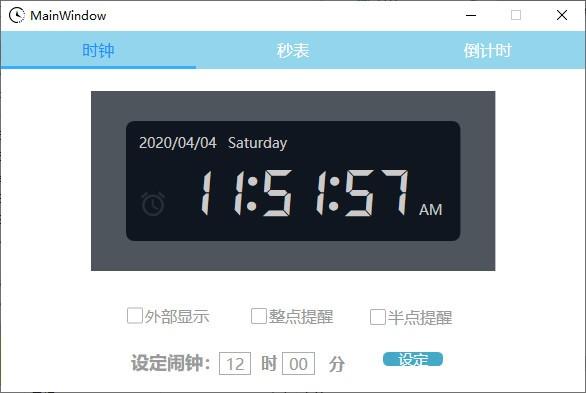 WpfClock