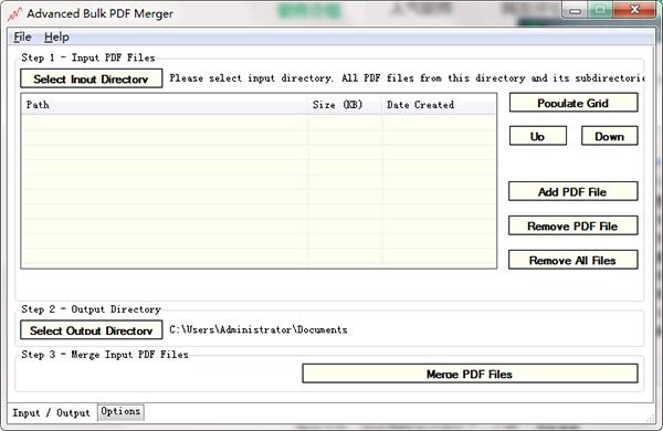 Advanced Bulk PDF Merger