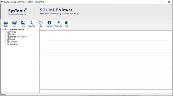 SysTools SQL MDF Viewer