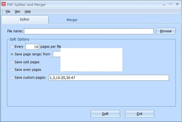 PDF Splitter and Merger Free