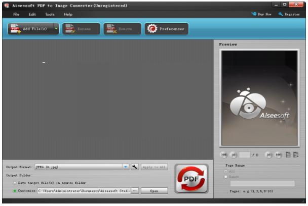 Aiseesoft PDF to Image Converter
