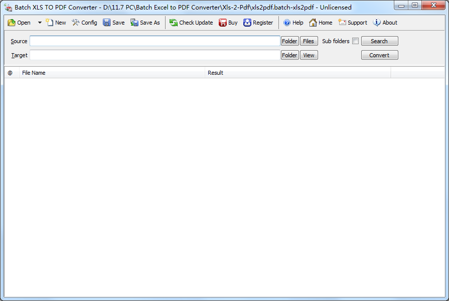 Batch Excel to PDF Converter