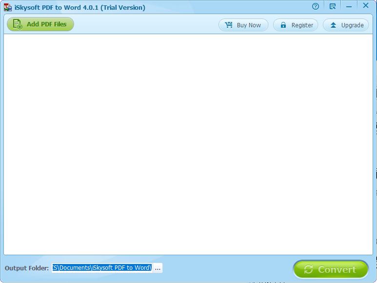 iSkysoft PDF to Word