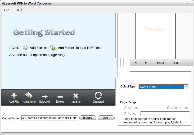 4Easysoft PDF to Word Converter