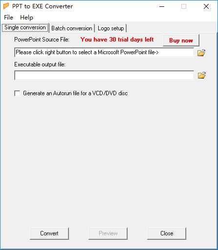 PPT to EXE Converter