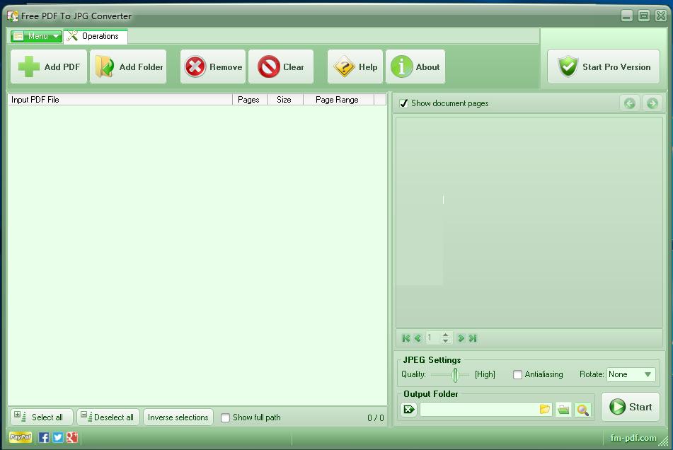 FM PDF To JPG Converter