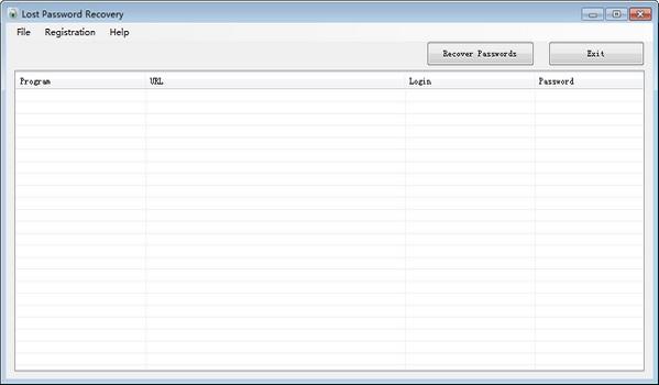 Lost Password Recovery