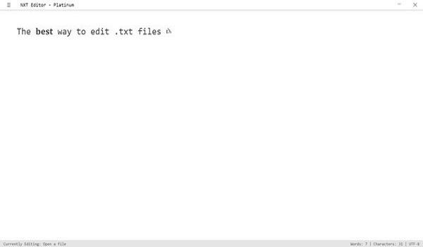 NXT Editor