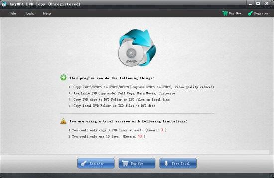 AnyMP4 DVD Copy