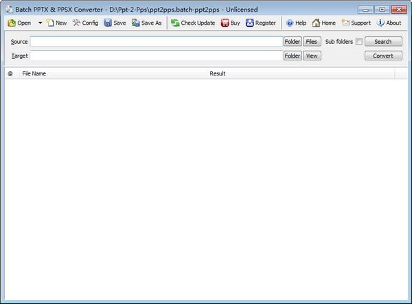 Batch PPTX and PPSX Converter