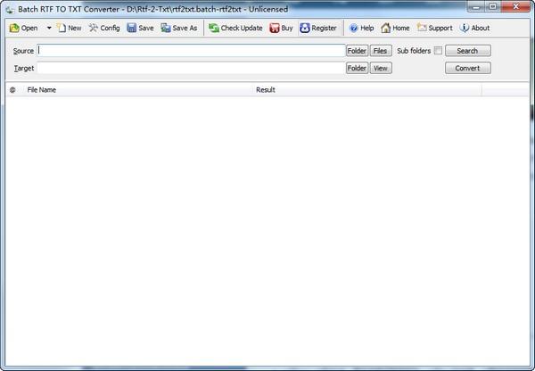 Batch RTF to TXT Converter