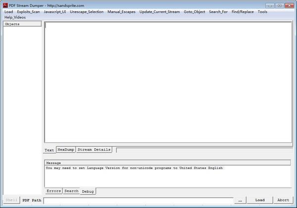 PDF Stream Dumper