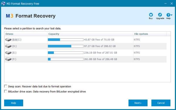 M3 Format Recovery