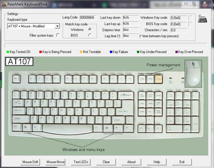 KeyBoard Test