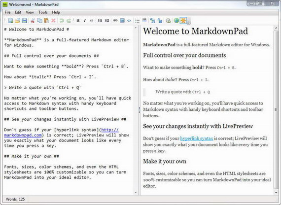 markdown